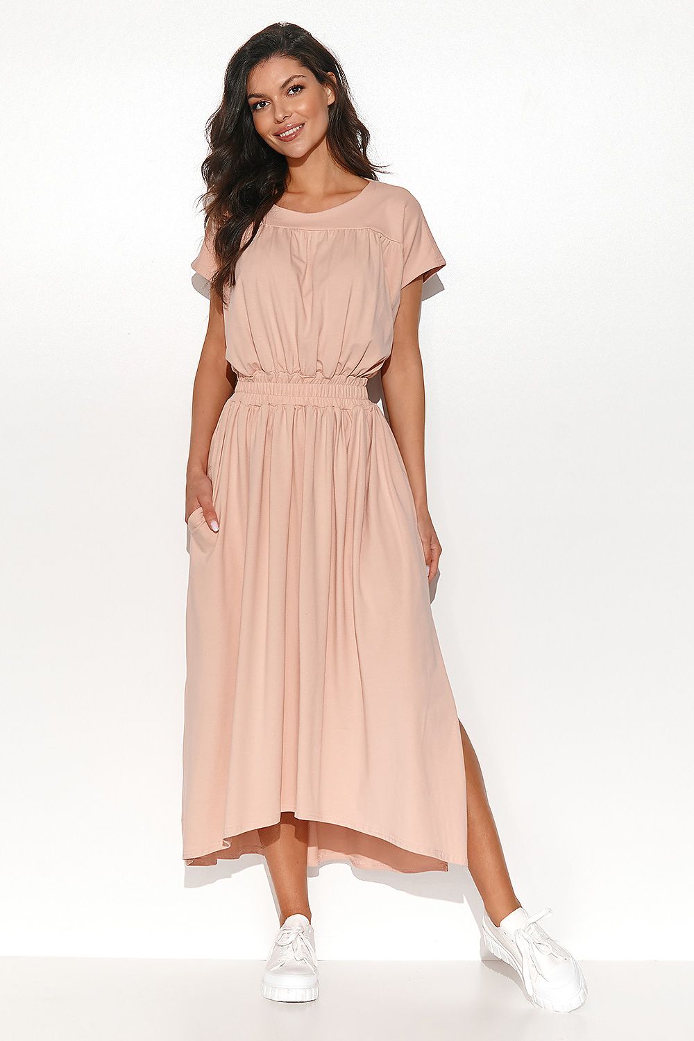  Sukienka Model NU425 Powder Pink - Numinou 