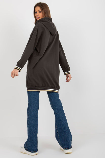   Bluza Damska Model RV-BL-8149.91P Dark Khaki - Relevance 