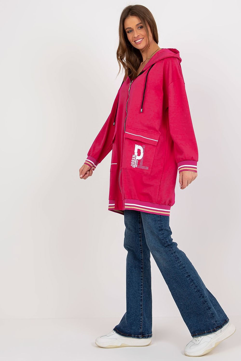   Bluza Damska Model RV-BL-8149.91P Fuksja - Relevance 