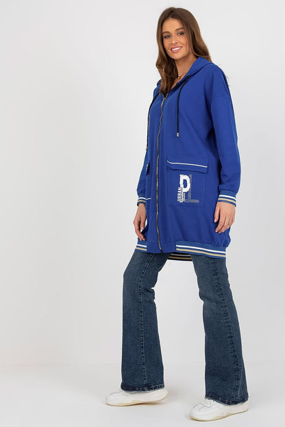  Bluza Damska Model RV-BL-8149.91P Dark Blue - Relevance 