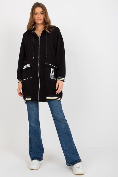   Bluza Damska Model RV-BL-8149.91P Black - Relevance 