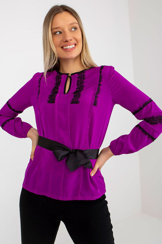   Bluzka Model LK-BZ-506122.35X Violet - Lakerta 