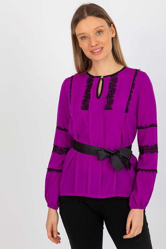   Bluzka Model LK-BZ-506122.35X Violet - Lakerta 