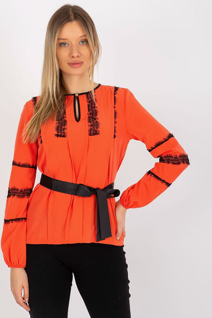   Bluzka Model LK-BZ-506122.35X Orange - Lakerta 