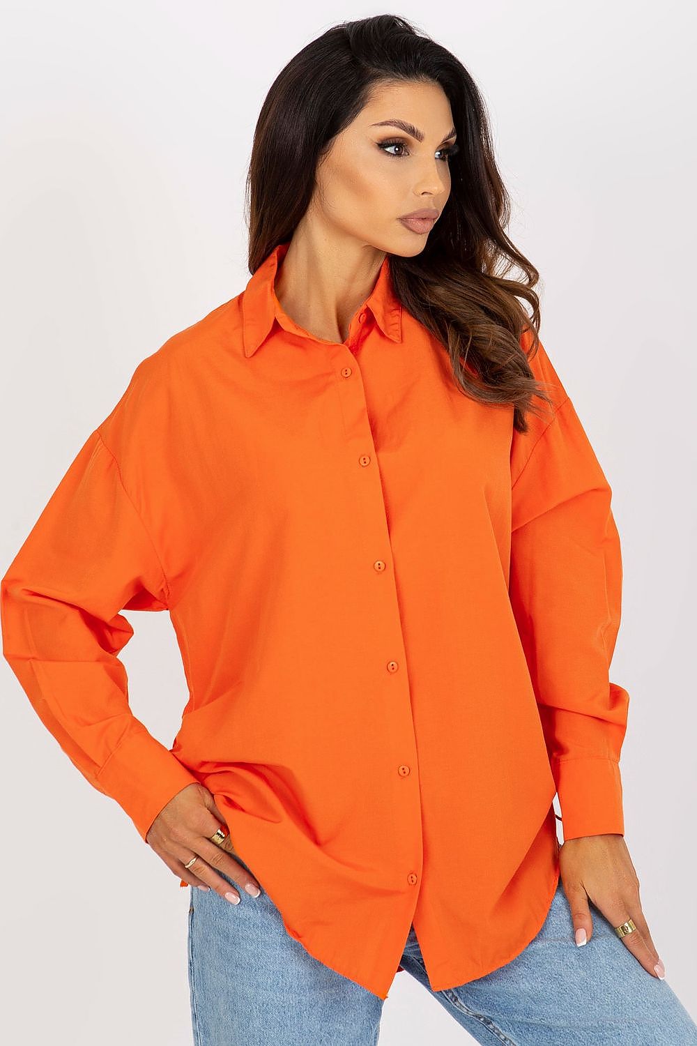   Koszula Damska Model TO-KS-7128.70 Orange - Factory Price 