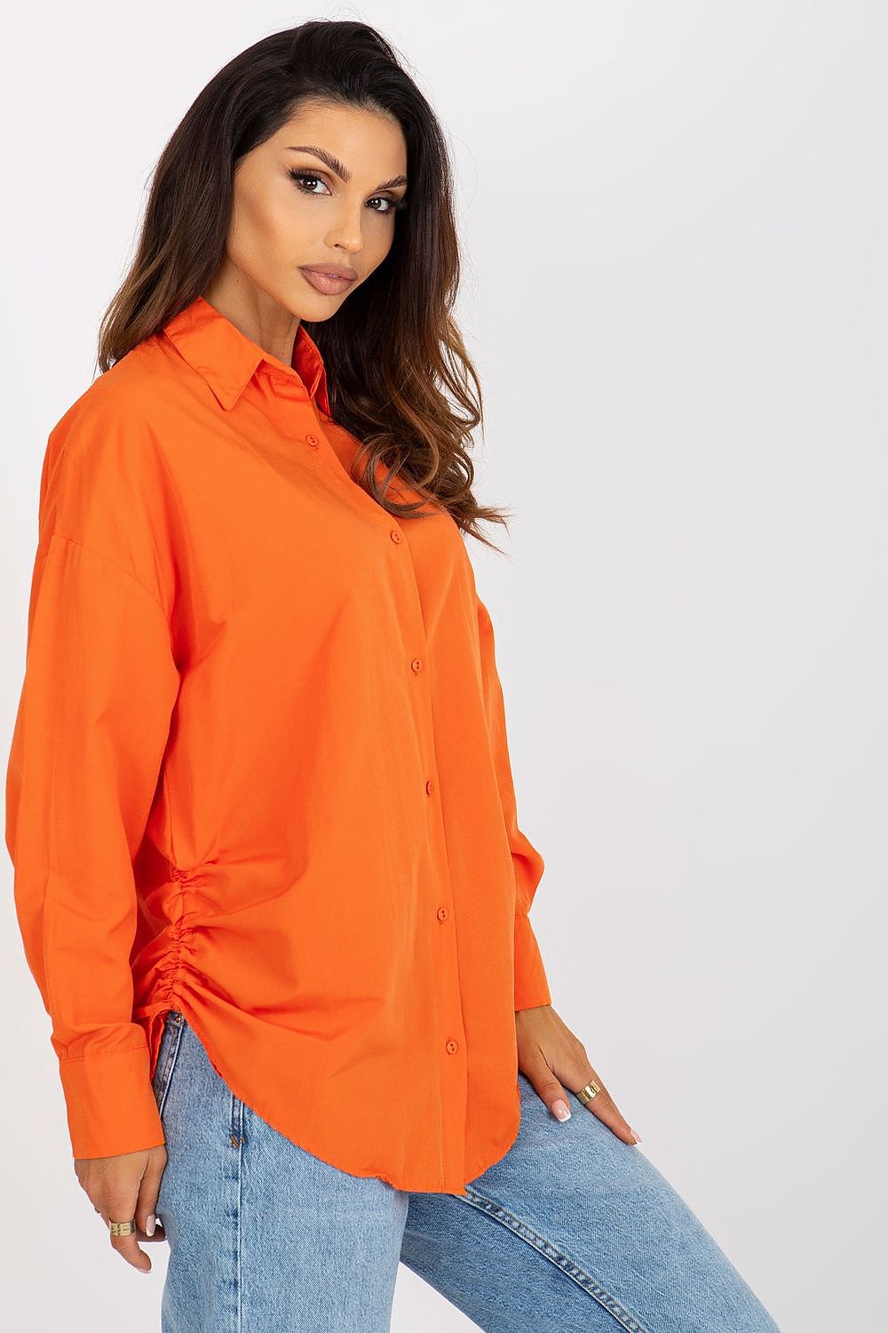   Koszula Damska Model TO-KS-7128.70 Orange - Factory Price 