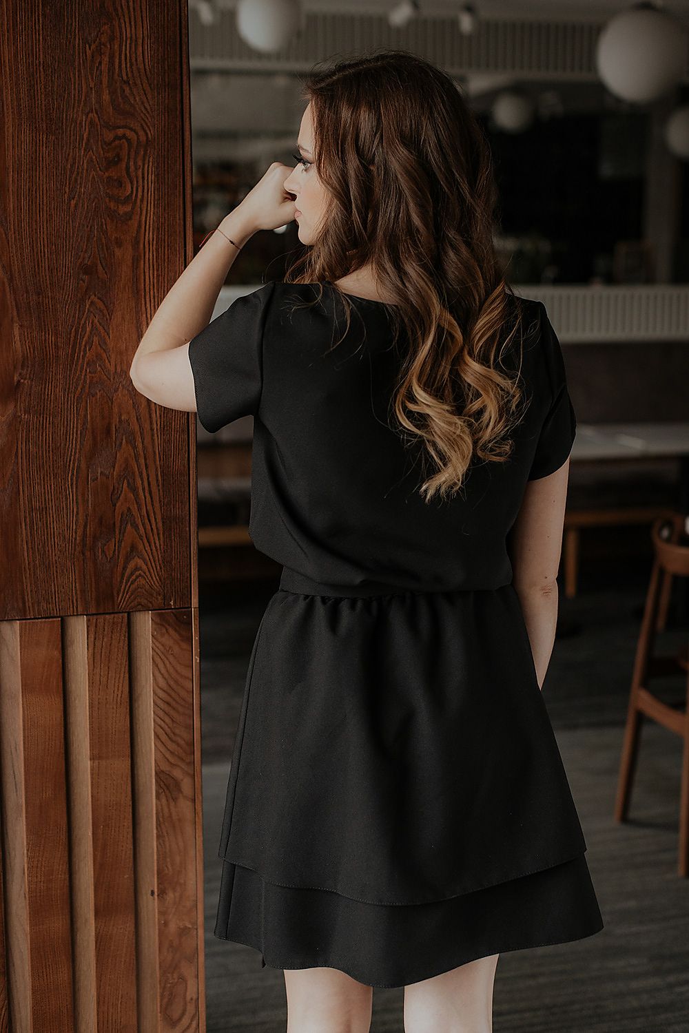  Sukienka Model T374/3 Black - Tessita 