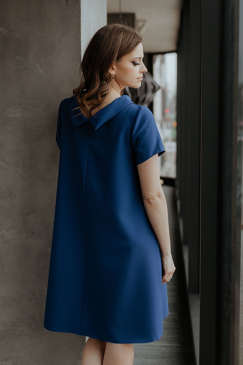  Sukienka Model T373/4 Navy - Tessita 