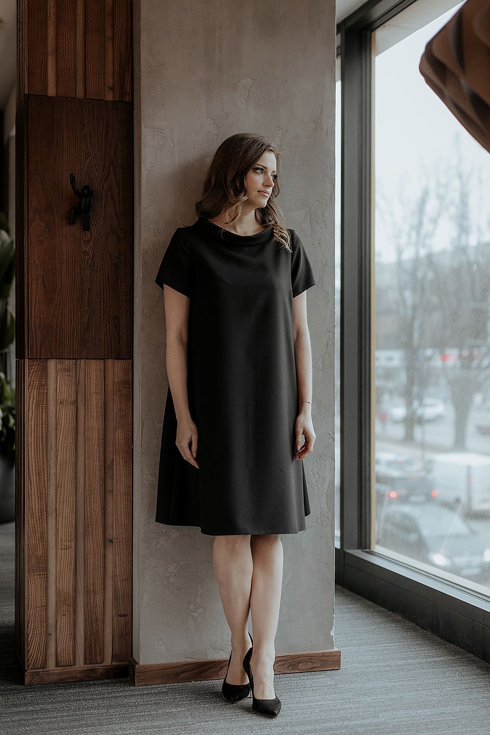  Sukienka Model T373/3 Black - Tessita 