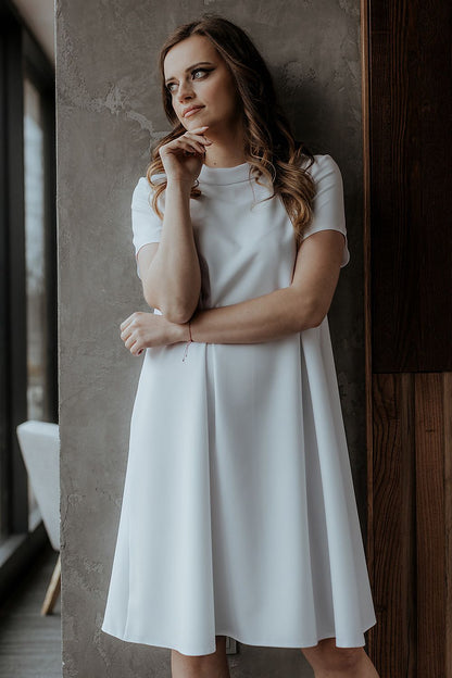  Sukienka Model T373/1 White - Tessita 