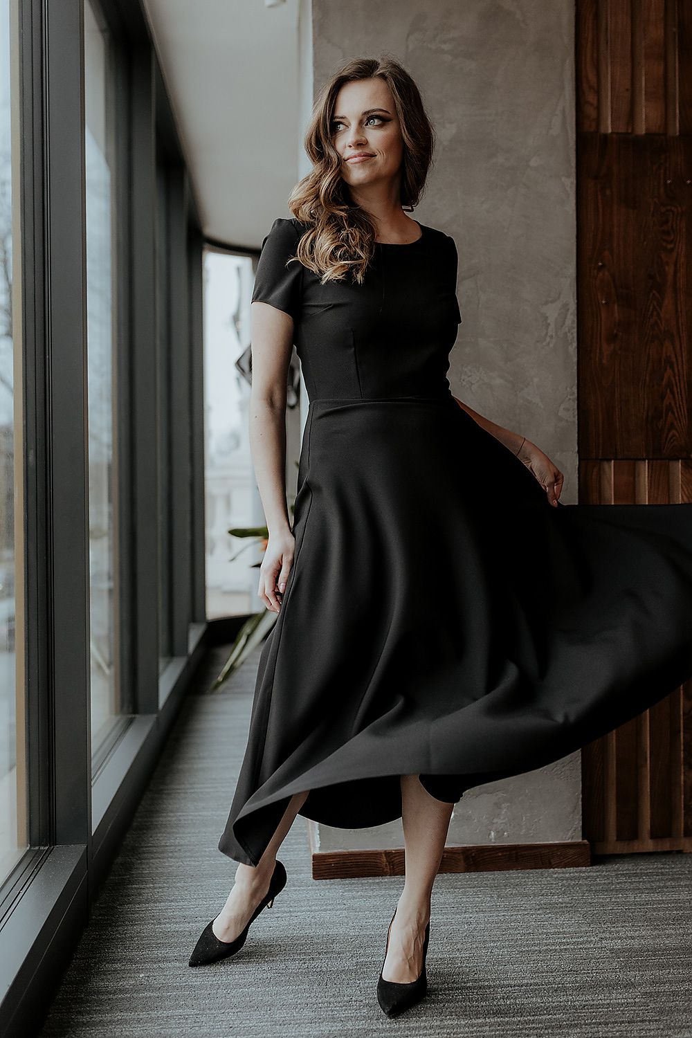  Sukienka Model T372/3 Black - Tessita 