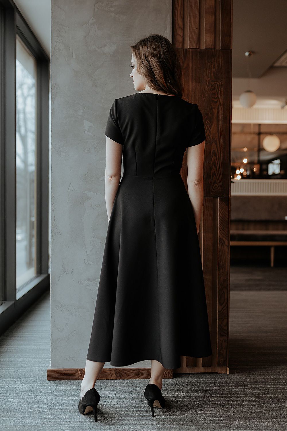  Sukienka Model T372/3 Black - Tessita 