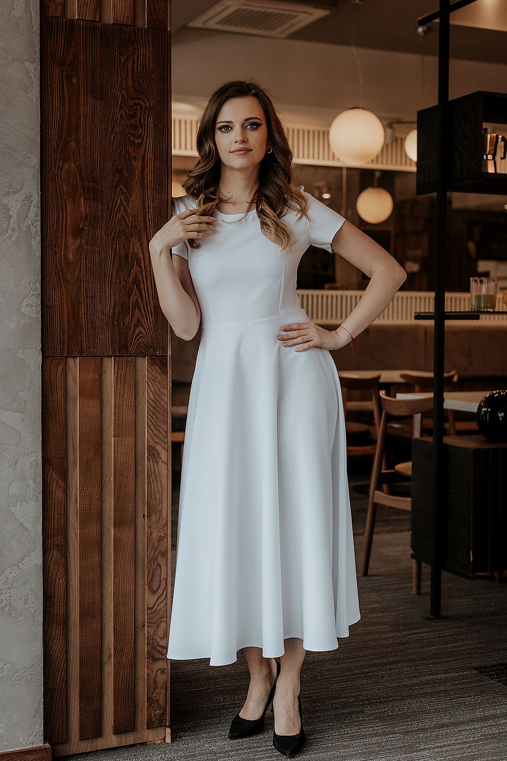 Sukienka Model T372/1 White - Tessita 