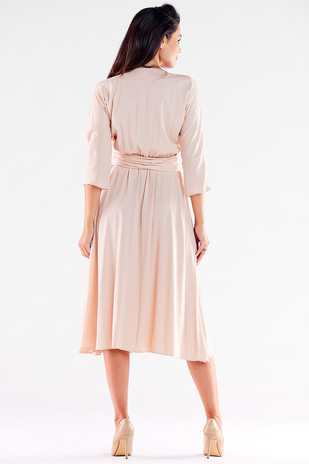  Sukienka Model A522 Beige - awama 