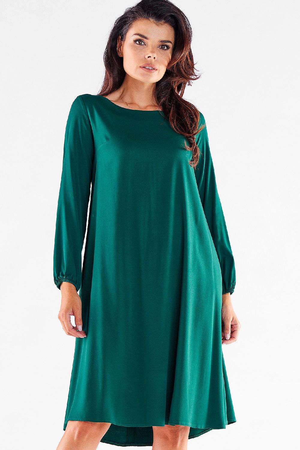  Sukienka Model A524 Bottle Green - awama 