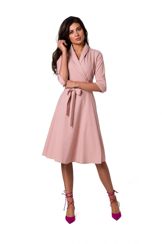  Sukienka Model B255 Pink - BeWear 