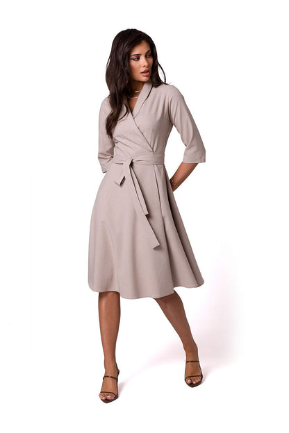  Sukienka Model B255 Beige - BeWear 