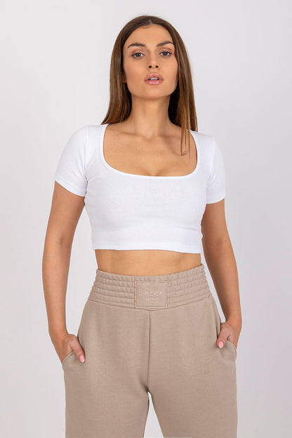   T-shirt Damski Model RV-TS-7537.52 White - Rue Paris 