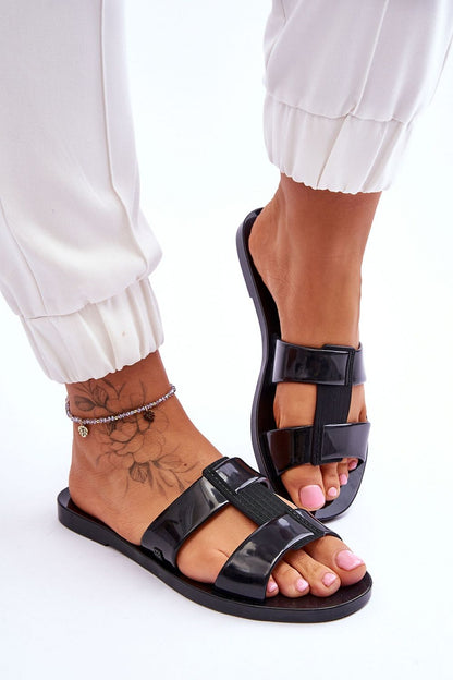  Sandał Klapki Model Zaxy JJ285263 Black - Step in style 