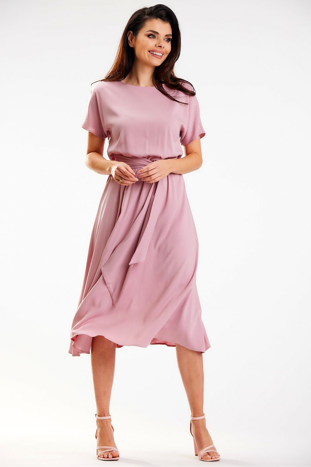  Sukienka Model A576 Dirty Pink - awama 