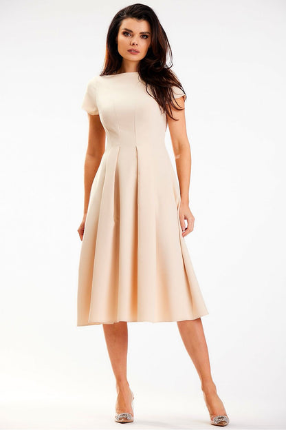  Sukienka Model A569 Beige - awama 