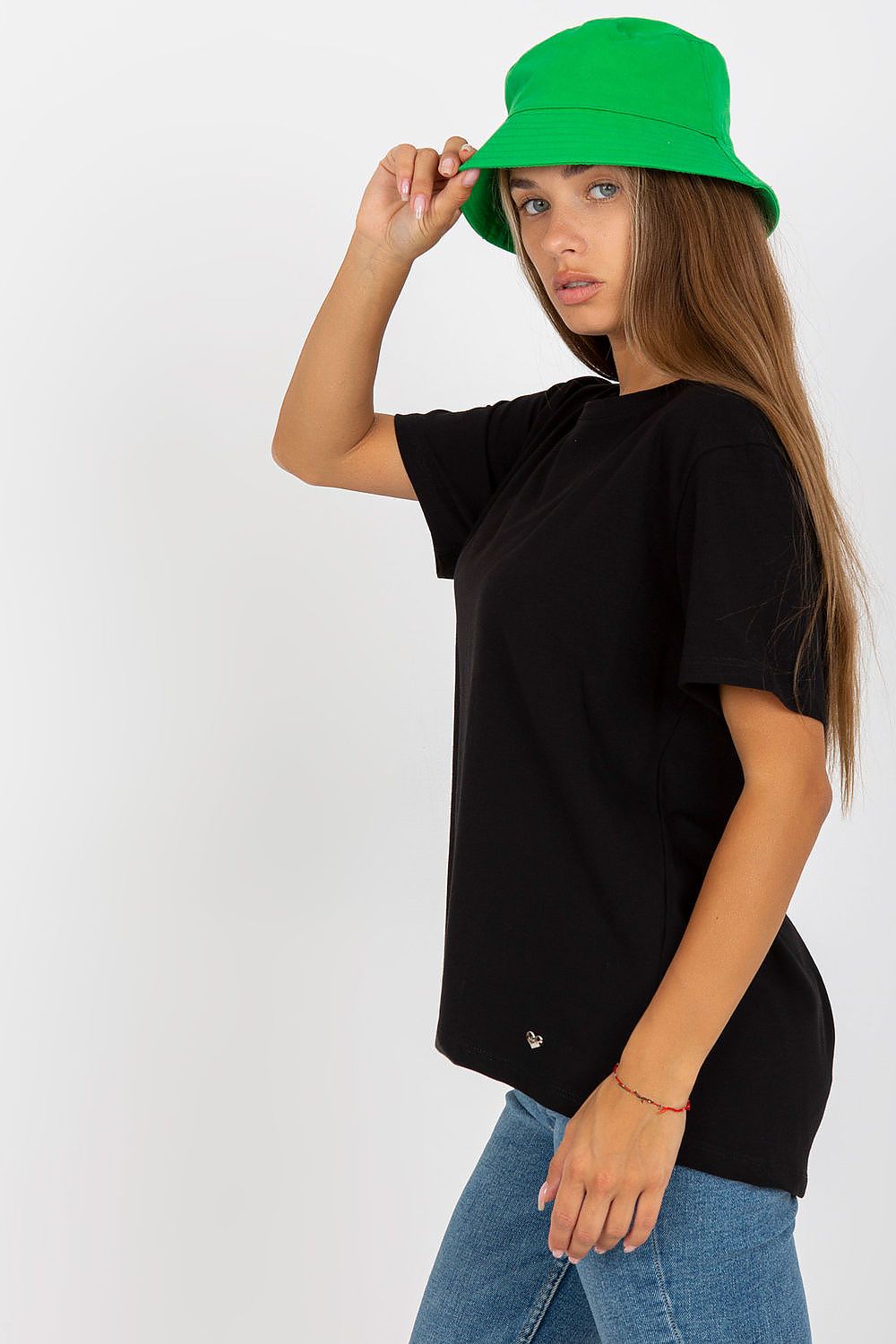   T-shirt Damski Model RV-TS-8047.57P Black - BFG 