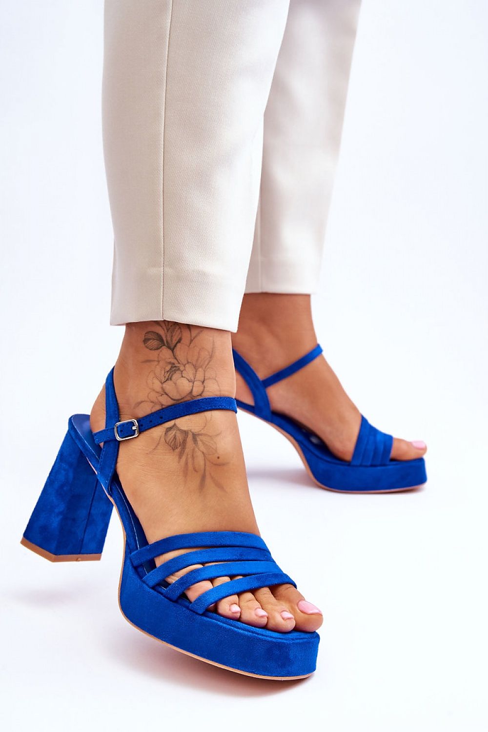  Sandały Model Verda ZY222 Blue - Step in style 