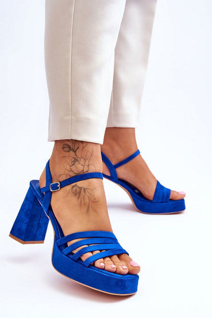  Sandały Model Verda ZY222 Blue - Step in style 