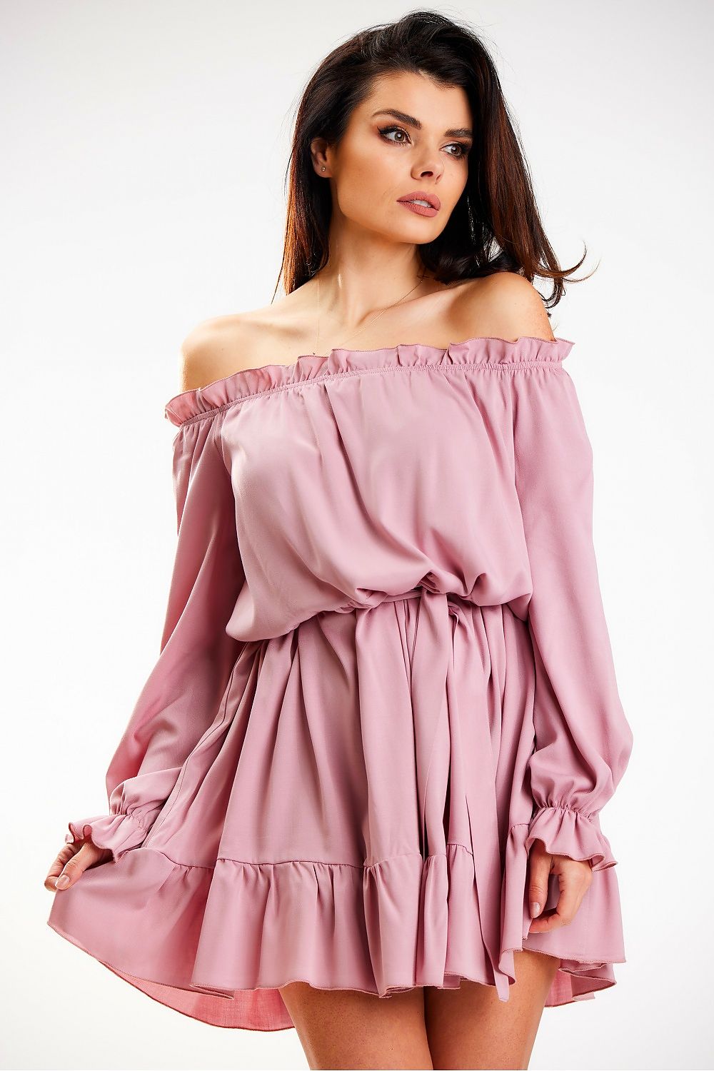  Sukienka Model A578 Dirty Pink - awama 