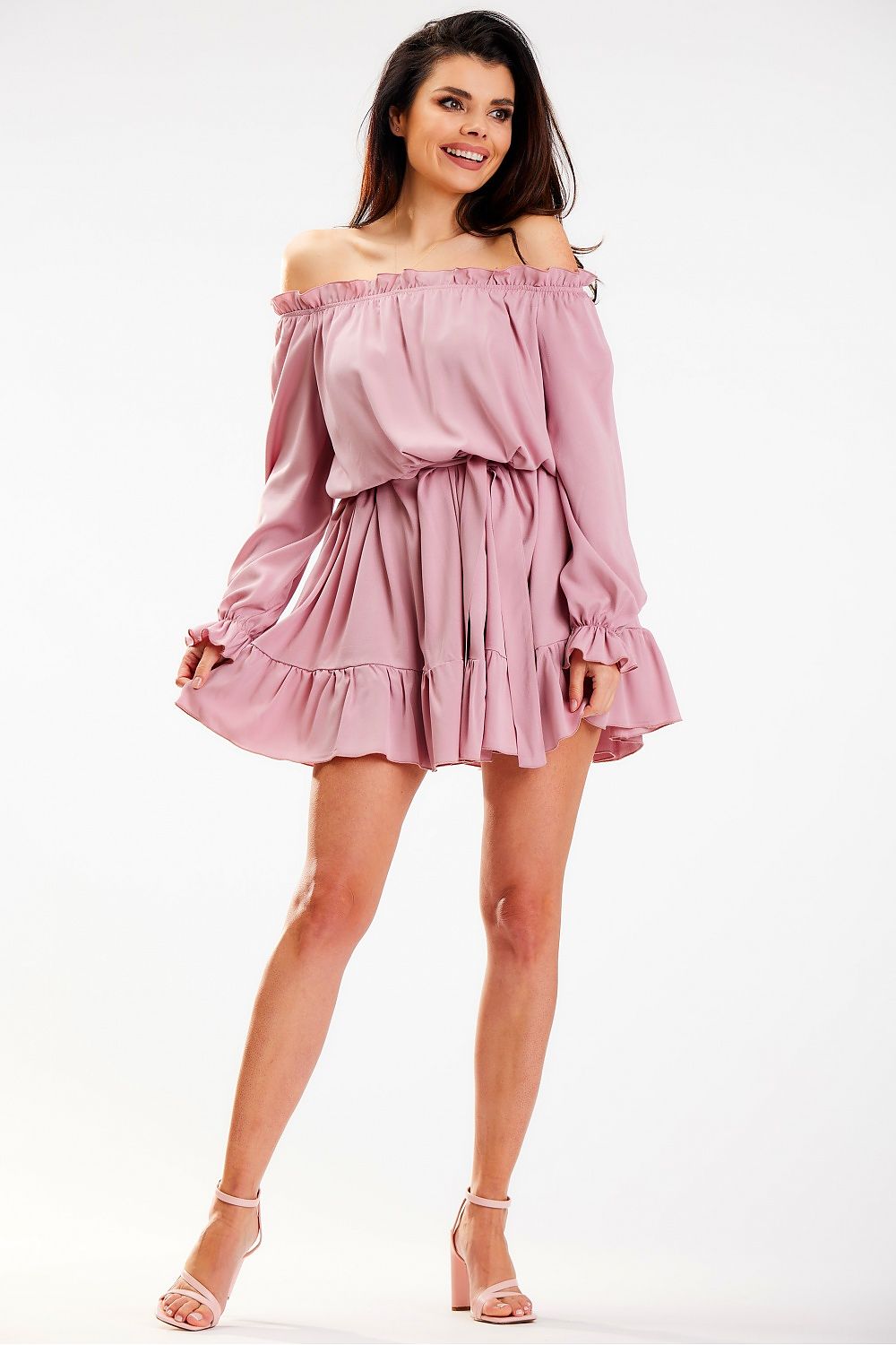  Sukienka Model A578 Dirty Pink - awama 