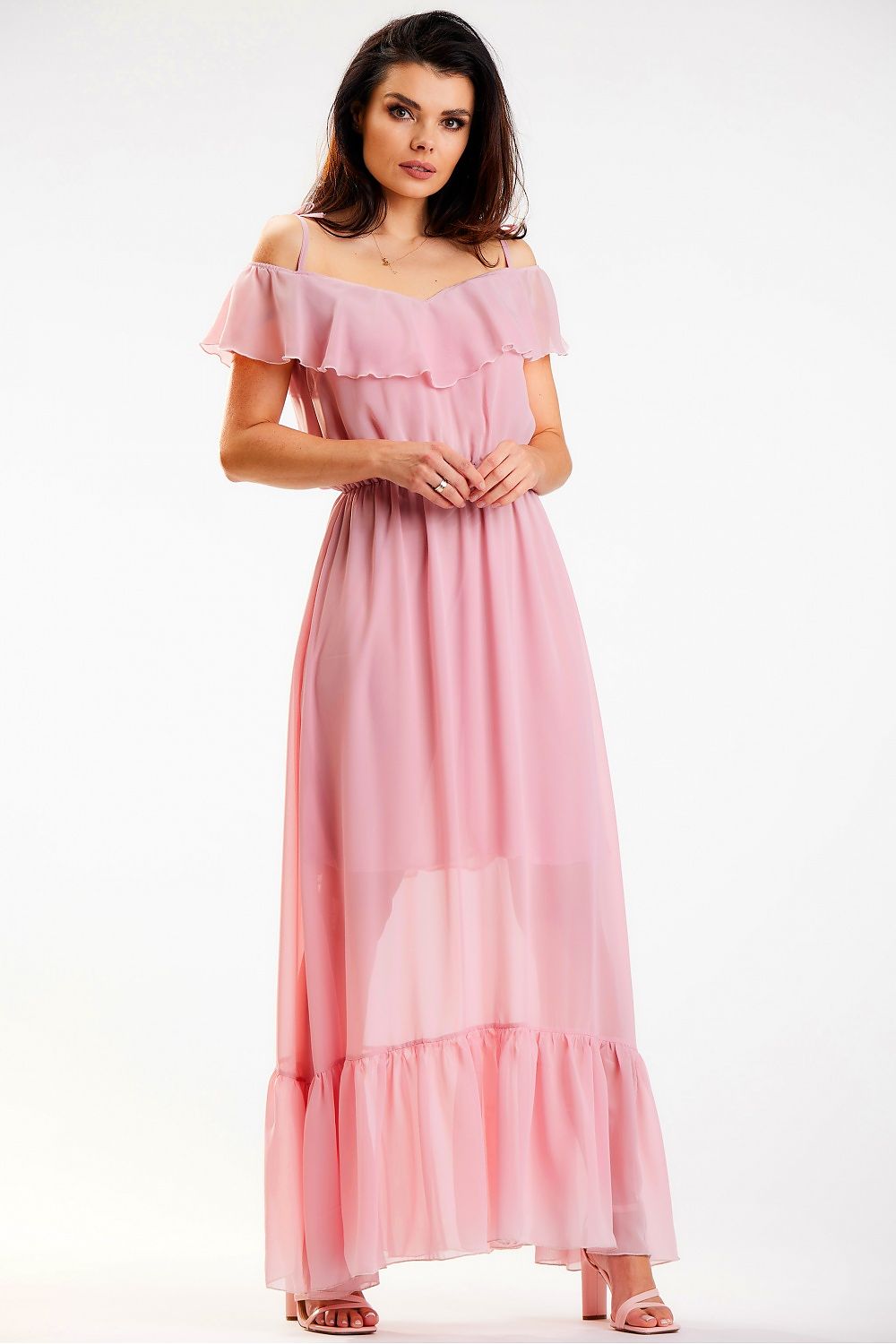  Sukienka Model A573 Dirty Pink - awama 