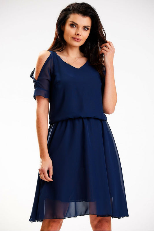  Sukienka Model A572 Navy - awama 