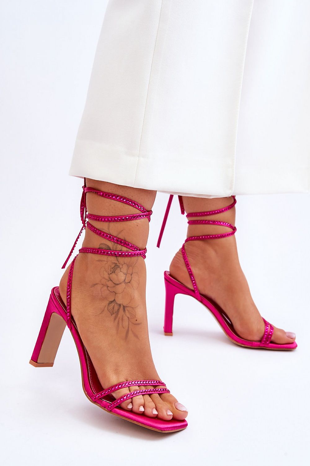  Sandały Model Nessy H8-508 Fuksja - Step in style 