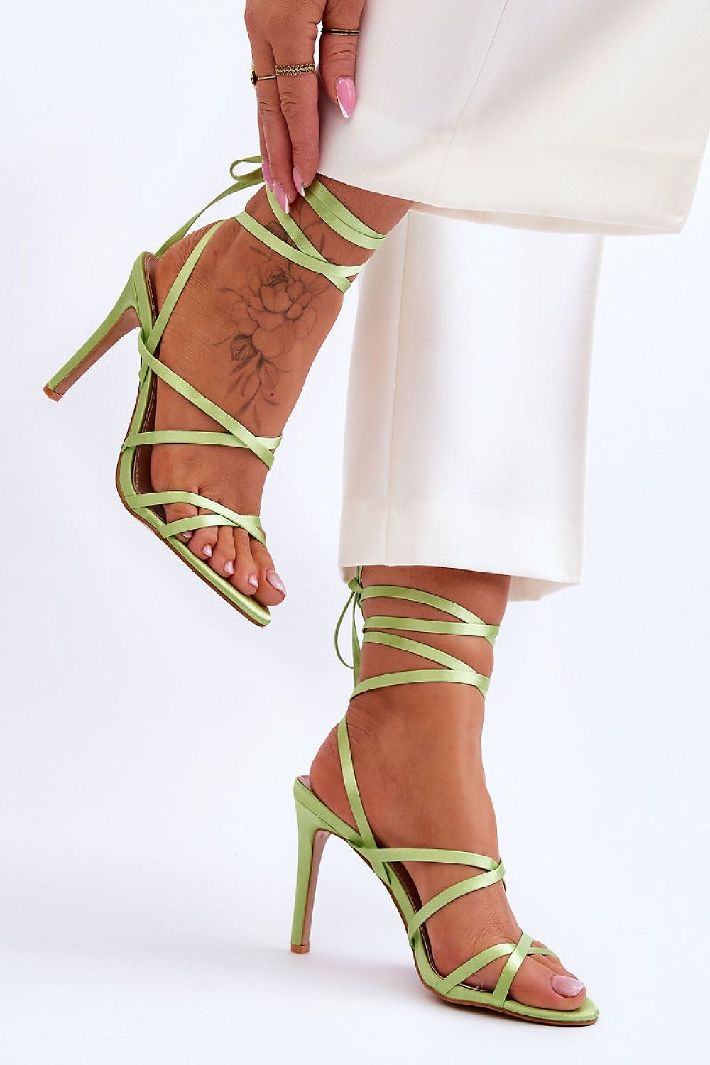  Sandały Model Meya H8-392 Green - Step in style 