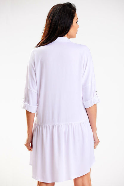  Sukienka Model A584 White - awama 