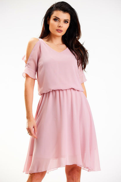  Sukienka Model A572 Dirty Pink - awama 
