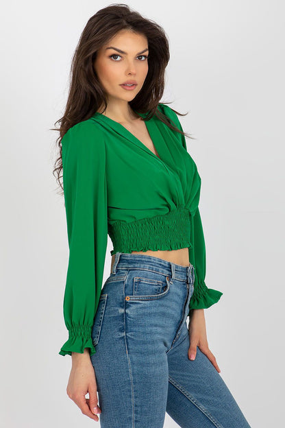   Bluzka Model DHJ-BZ-13866.92P Green - Italy Moda 