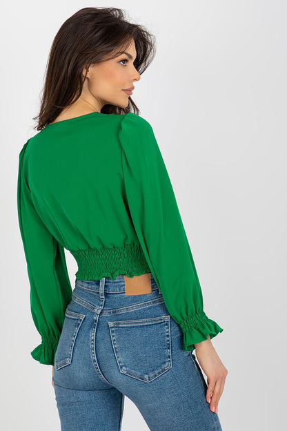   Bluzka Model DHJ-BZ-13866.92P Green - Italy Moda 
