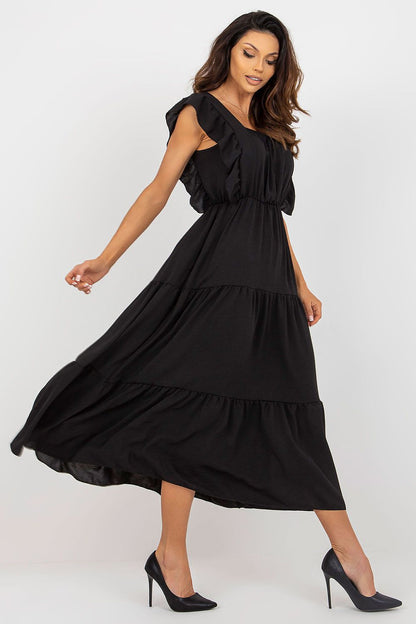  Sukienka Model DHJ-SK-8352.04 Black - Italy Moda 