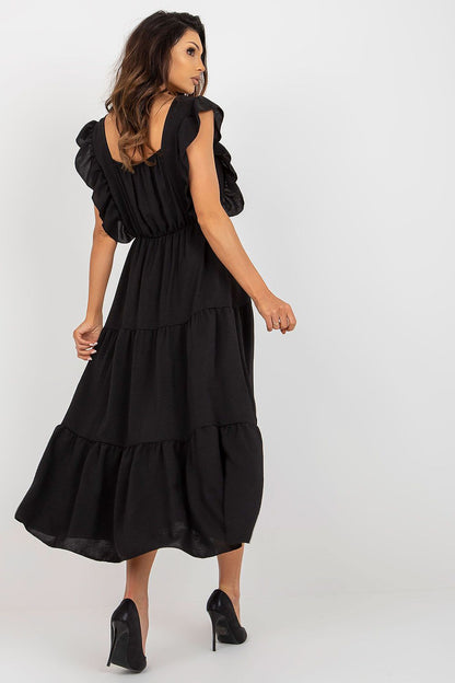  Sukienka Model DHJ-SK-8352.04 Black - Italy Moda 