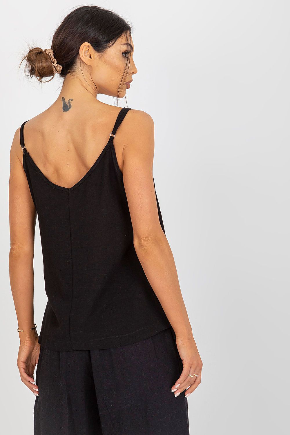  Koszulka Top Model TW-TP-BE-A290.33P Black - Och Bella 