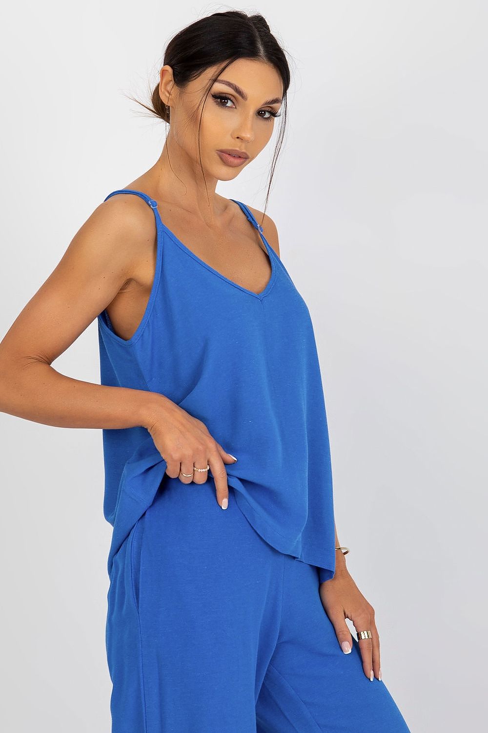  Koszulka Top Model TW-TP-BE-A290.33P Blue - Och Bella 