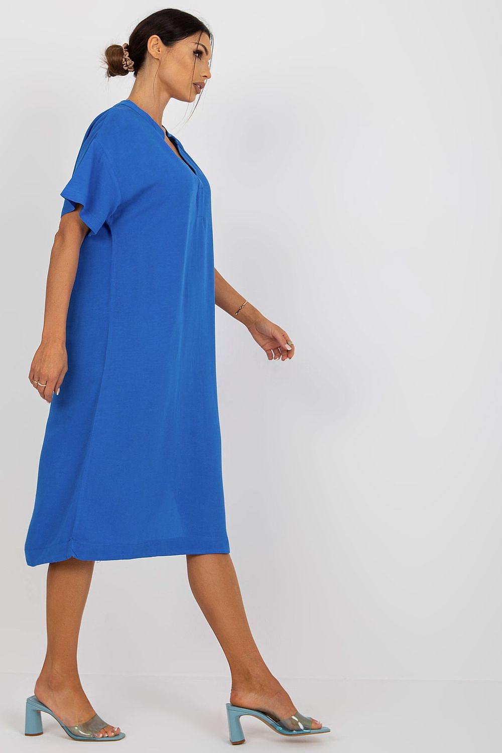  Sukienka Model TW-SK-BE-AZ101.40P Blue - Och Bella 