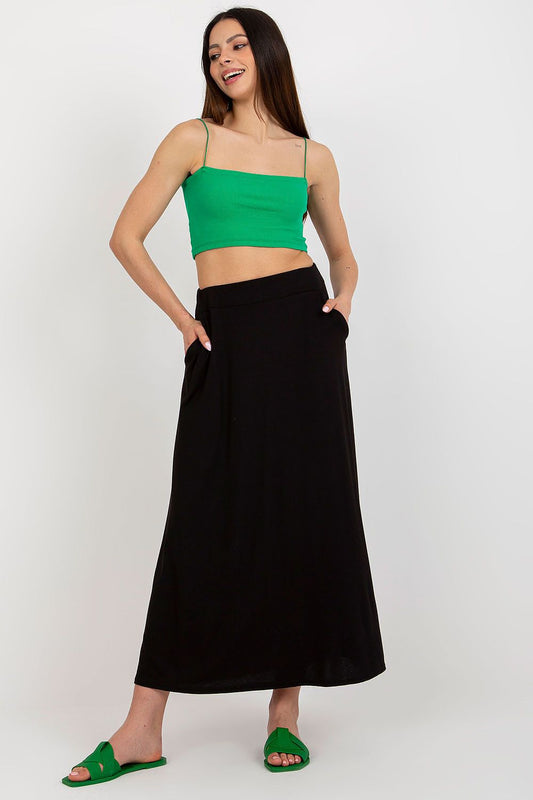  Spódnica Model WN-SD-5005.13 Black - Rue Paris 