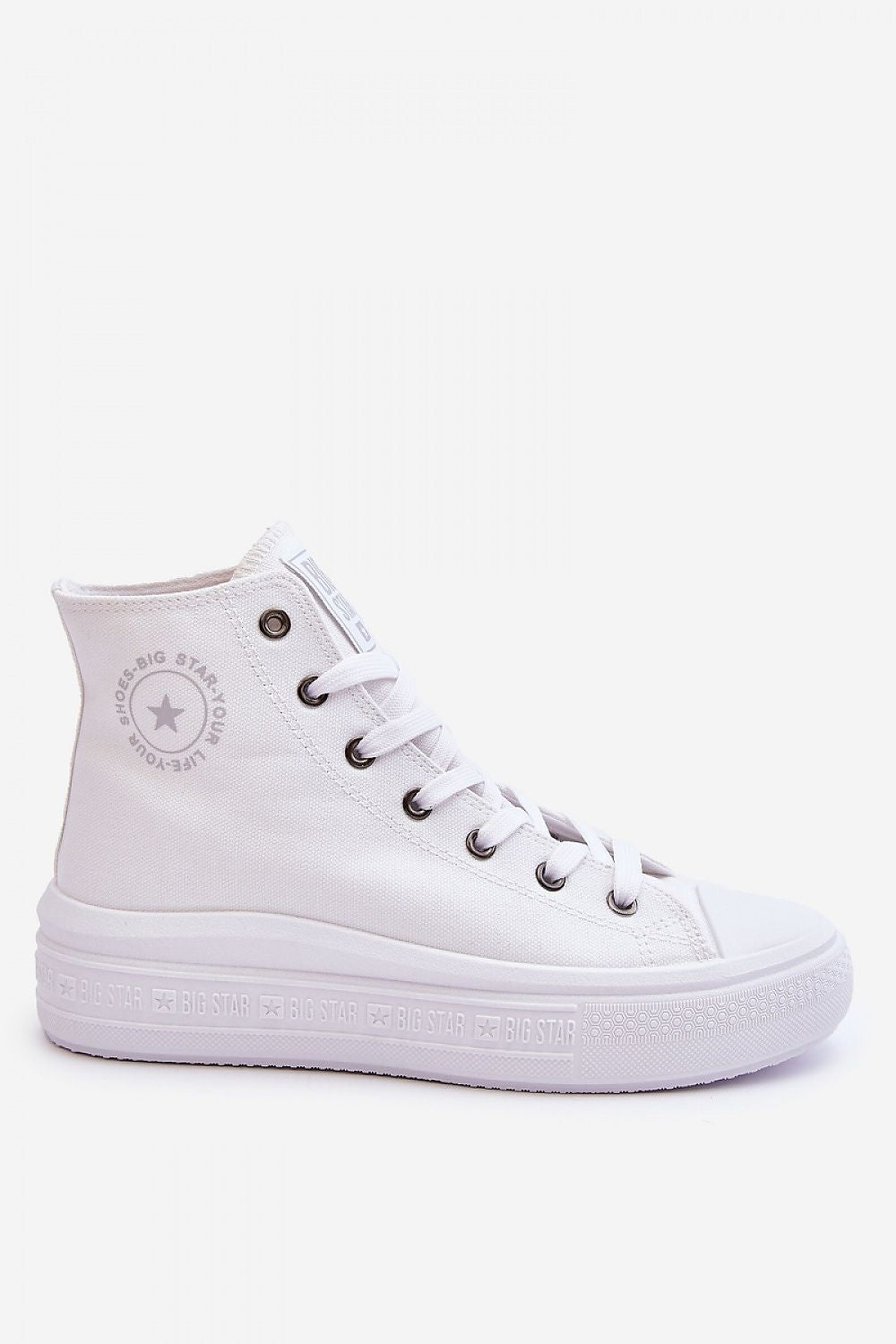   Trampki Model Big Star LL274A183 White - Step in style 