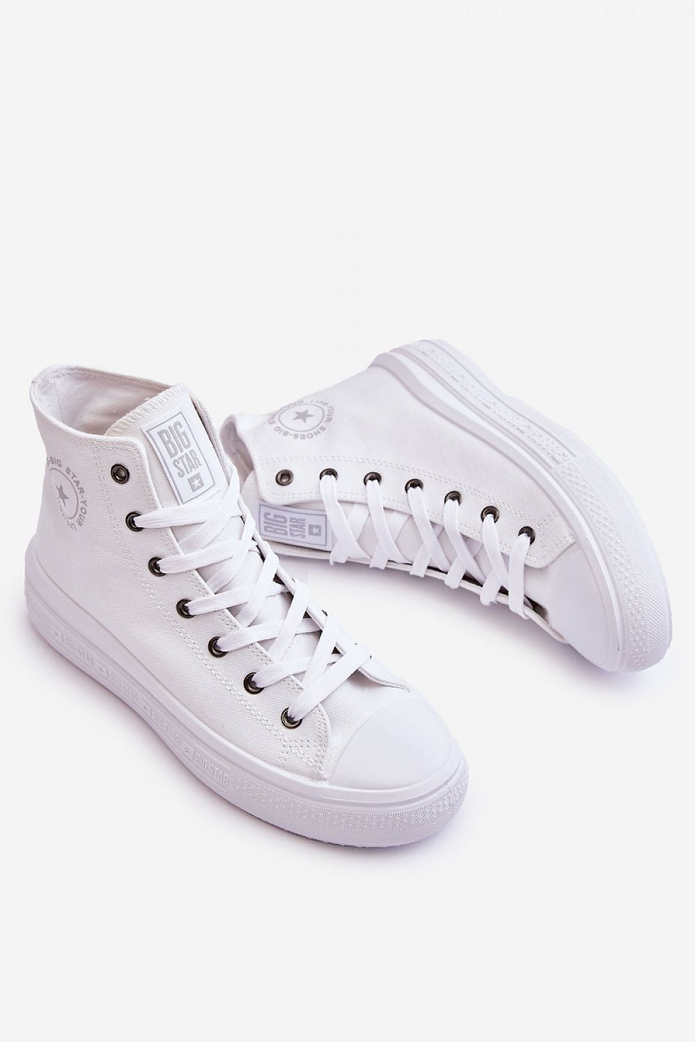   Trampki Model Big Star LL274A183 White - Step in style 
