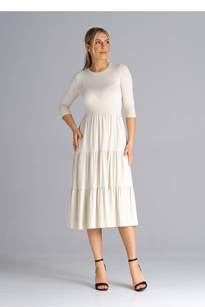  Sukienka Model M943 Beige - Figl 