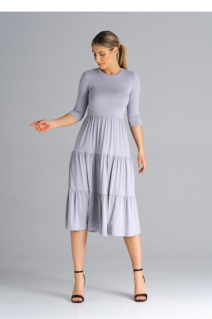  Sukienka Model M943 Light Grey - Figl 