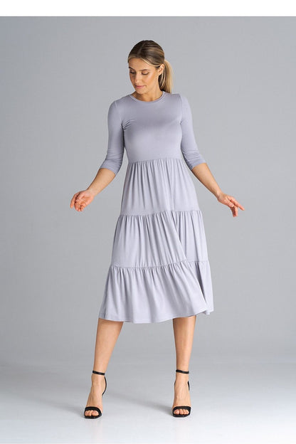  Sukienka Model M943 Light Grey - Figl 