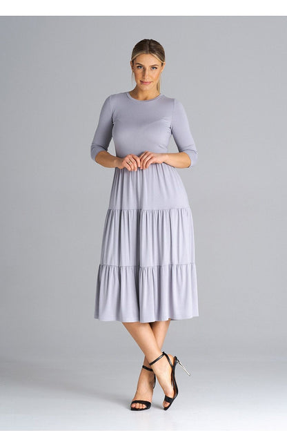  Sukienka Model M943 Light Grey - Figl 